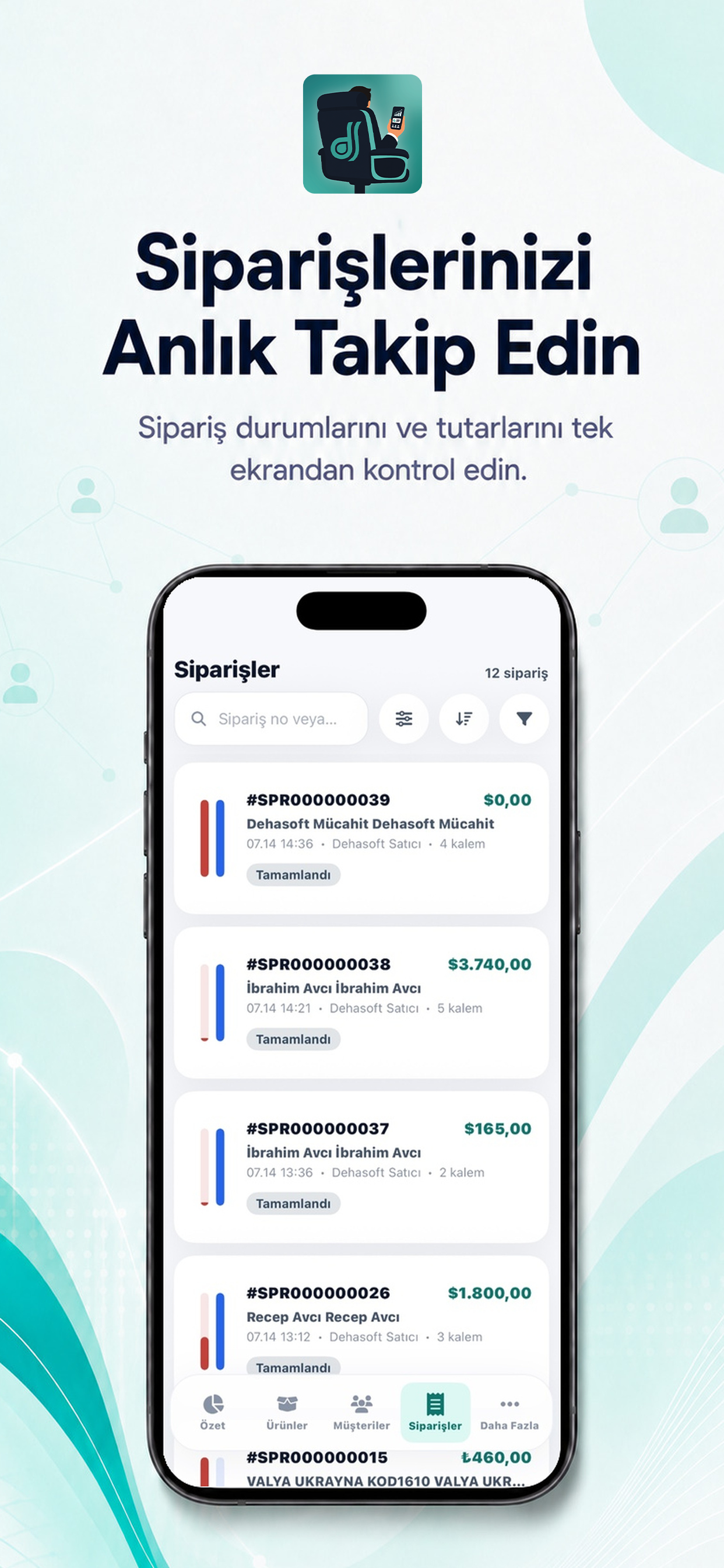 Dehasoft Patron uygulama ekran görüntüsü 5